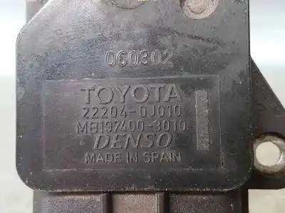 Автозапчасти б/у расходомер воздуха за toyota corolla (e12) 1.6 16v ссылки oem iam 222040j010  mb1974003010