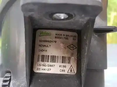 Автозапчасти б/у правая противотуманная фара за renault modus confort dynamique ссылки oem iam 8200002470  89201785