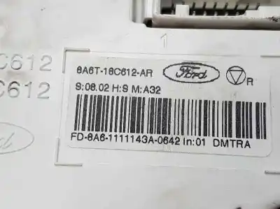 Peça sobressalente para automóvel em segunda mão comando de sofagem (chauffage / ar condicionado) por ford fiesta (cb1) ambiente referências oem iam 8a6t18c612ar  