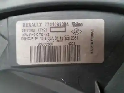 Автозапчастина б/у ліва фара для renault kangoo (f/kc0) generique посилання на oem iam 7701069084  89902206