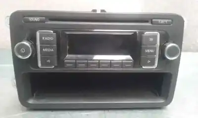 Piesă de schimb auto la mâna a doua sistem audio / cd radio casetofon pentru volkswagen polo (6r1) advance referințe oem iam 5m0035156d