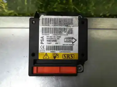Recambio de automóvil de segunda mano de Centralita Airbag para PEUGEOT 1007 Dolce referencias OEM IAM 9656700980  