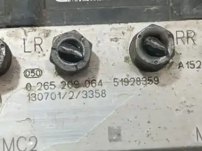 Peça sobressalente para automóvel em segunda mão abs por ford ka (ccu) titanium+ referências oem iam 51928359  0265209064