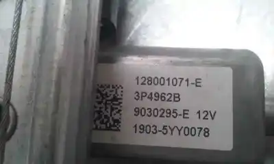 Автозапчастина б/у регулятор переднього правого скла для dacia dokker express ambiance посилання на oem iam 128001071e  2 pins