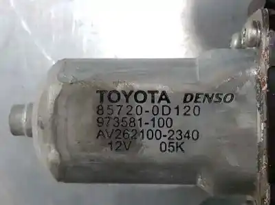Автозапчастина б/у регулятор скла заднього правого для toyota auris luna посилання на oem iam 857200d120  973581100
