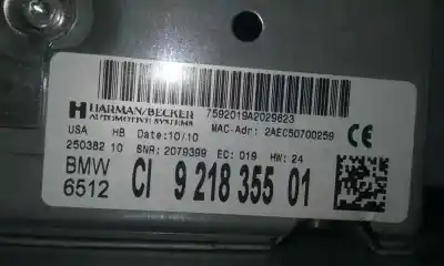 Pièce détachée automobile d'occasion système de navigation gps pour bmw x5 (e70) xdrive30d références oem iam 6512  