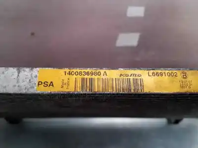 Tweedehands auto-onderdeel airconditioning condensor / radiator voor citroen jumpy hdi 120 27 l1h1 furg. acristaldo oem iam-referenties 1400836980a  l6691002