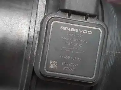 Peça sobressalente para automóvel em segunda mão medidor de massa de ar por citroen jumpy hdi 120 27 l1h1 furg. acristaldo referências oem iam 9645948980  5wk7002