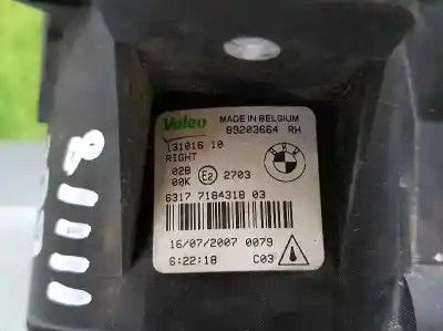 Автозапчасти б/у правая противотуманная фара за bmw x5 (e70) 3.0d ссылки oem iam 63177184318  89203664