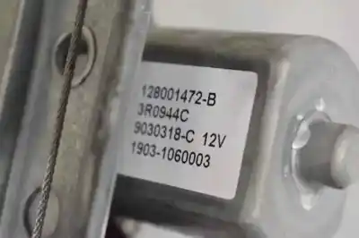 Second-hand car spare part driver left window regulator for renault twingo iii zen oem iam references   2 pins