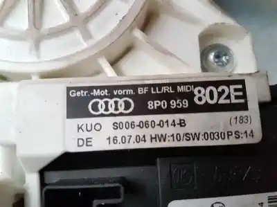 Автозапчасти б/у регулятор стекла переднего правого за audi a3 (8p) 2.0 tdi ссылки oem iam 8p0959802e  s006060014b