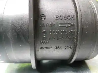 Автозапчасти б/у расходомер воздуха за audi a3 (8p) 2.0 tdi ссылки oem iam 074906461b  0281002461