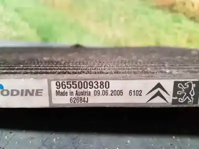 Peça sobressalente para automóvel em segunda mão condensador / radiador de ar condicionado por citroen c3 1.4 hdi exclusive referências oem iam 9655009380  62684j