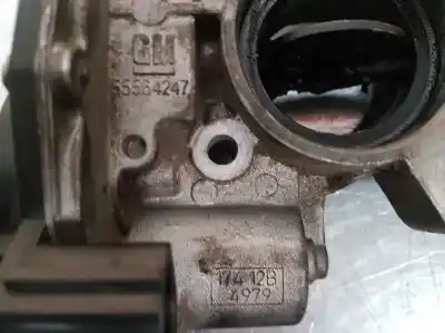 Peça sobressalente para automóvel em segunda mão borboleta de admissão por opel corsa d 1.3 16v cdti referências oem iam 555644247  17412b4979