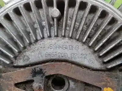 Piesă de schimb auto la mâna a doua ventilator motor vascocuplaj pentru ssangyong actyon i 200 xdi 4wd referințe oem iam a6652000222  