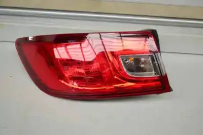 Second-hand car spare part left tailgate light for renault clio iv authentique oem iam references 265554091r  