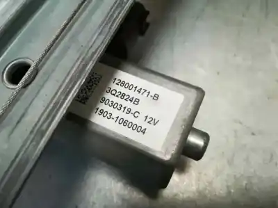 Peça sobressalente para automóvel em segunda mão elevador de vidros dianteiro direito por renault clio iv authentique referências oem iam   2 pins