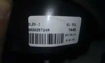 Peça sobressalente para automóvel em segunda mão espelho retrovisor esquerdo por renault clio iv authentique referências oem iam 963025724r  7 cables