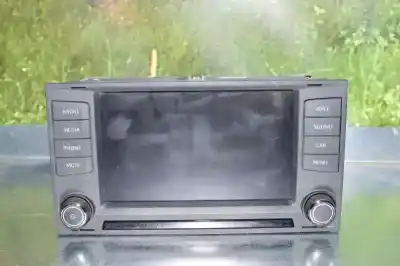 Peça sobressalente para automóvel em segunda mão sistema de áudio / rádio cd por seat ibiza (6j5) reference referências oem iam   5f0919604 / 6qa035824 / 2015dj0994