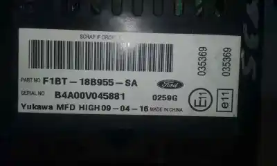 Автозапчастина б/у багатофункційний дисплей для ford fiesta (ccn) st-line посилання на oem iam f1bt18b955sa  