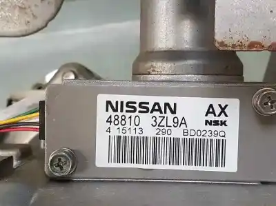 Second-hand car spare part steering column for nissan pulsar (c13) acenta oem iam references 488103zl9a  