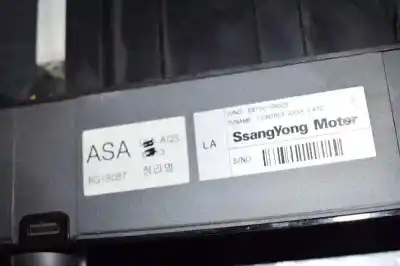 Автозапчастина б/у клімат-контроль для ssangyong kyron 200 xdi limited посилання на oem iam 6870009020  6g13087