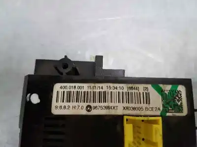 Second-hand car spare part climate control for citroen c3 collection oem iam references 96753994xt  