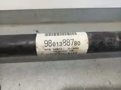 Second-hand car spare part front right transmission for citroen c3 collection oem iam references 9801388780  