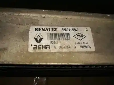 Автозапчастина б/у інтеркулер для renault megane ii familiar authentique confort посилання на oem iam e2443  8200115540c