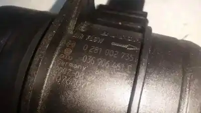 Автозапчастина б/у витратомір повітря для volkswagen t5 transporter/furgoneta combi посилання на oem iam 0281002735  03g906461c