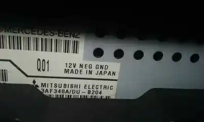 Peça sobressalente para automóvel em segunda mão display gps / multimídia por mercedes clase c (w204) berlina c 220 cdi (204.008) referências oem iam 3af348adub204  a2048203197