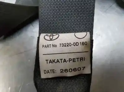 Автозапчастина б/у піднатяжач подушки безпеки лівий для toyota yaris (ksp9/scp9/nlp9) básico посилання на oem iam 732200d160  