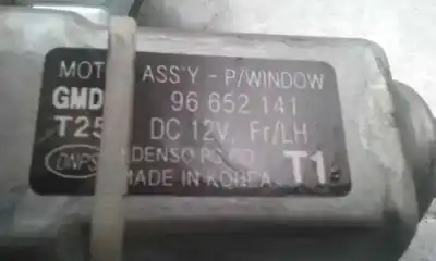 Second-hand car spare part driver left window regulator for chevrolet aveo lt oem iam references 96652141  2 pins