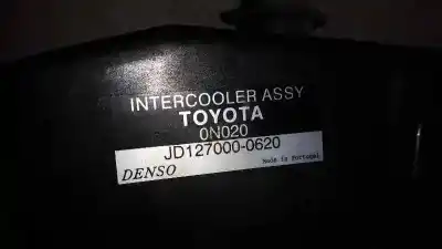 Pezzo di ricambio per auto di seconda mano intercooler per toyota yaris (ksp9/scp9/nlp9) blue riferimenti oem iam jd1270000620  0n020