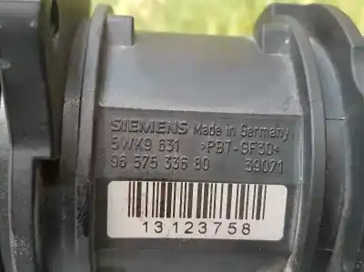 Peça sobressalente para automóvel em segunda mão medidor de massa de ar por ford fiesta (cbk) ghia referências oem iam 9657533680  5wk9631