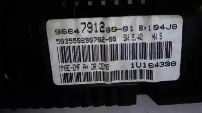 Peça sobressalente para automóvel em segunda mão display gps / multimídia por peugeot 207 sport referências oem iam 1u164398  9664791280