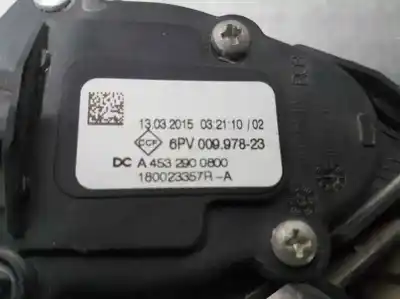 Автозапчастина б/у педальний потенціометр для smart forfour basis (52kw) (453.042) посилання на oem iam 180023357ra  6pv00997823