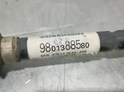 Second-hand car spare part front left transmission for citroen c3 collection oem iam references 9801388580  