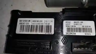 İkinci el araba yedek parçası ön sol cam motoru için renault megane iii berlina 5 p business oem iam referansları 966367200  80731551or