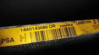 Second-hand car spare part air conditioning condenser / radiator for peugeot expert tepee l2h1 allure oem iam references l6691004  1440143080