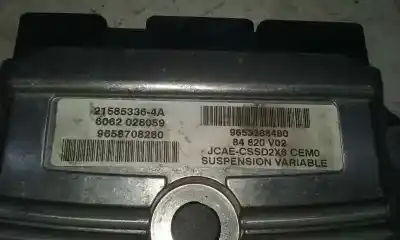 Second-hand car spare part suspension control unit for citroen c6 exclusive oem iam references 9653388480  84820v02