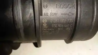 Second-hand car spare part flowmeter for volkswagen eos (1f7) 2.0 tdi oem iam references 0281002735  03g906461c