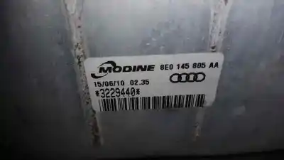 Peça sobressalente para automóvel em segunda mão intercooler por seat exeo berlina (3r2) reference referências oem iam 3229440  8e0145805aa