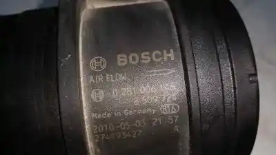 Peça sobressalente para automóvel em segunda mão medidor de massa de ar por bmw serie 1 berlina (e81/e87) 116d referências oem iam 0281006146  8509724
