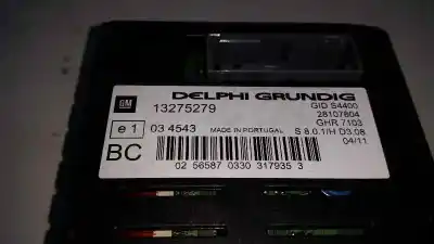 Автозапчастина б/у багатофункційний дисплей для opel corsa d cosmo посилання на oem iam 28107804  13275279