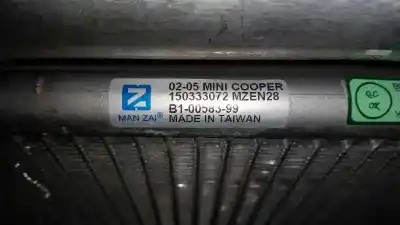 Pezzo di ricambio per auto di seconda mano condensatore / radiatore aria condizionata per mini mini (r50,r53) one riferimenti oem iam 150333072   Pezzo di ricambio per auto di seconda mano condensatore / radiatore aria condizionata per mini mini (r50,r53) one riferimenti oem iam 150333072
