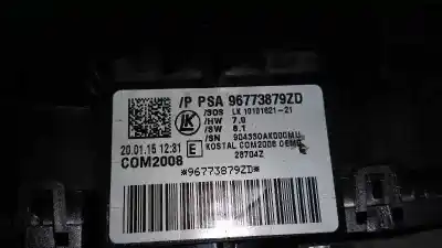 Pezzo di ricambio per auto di seconda mano comando pulito per citroen c3 collection riferimenti oem iam 96773879zd  