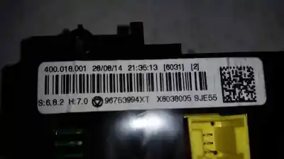 Peça sobressalente para automóvel em segunda mão comando de sofagem (chauffage / ar condicionado) por citroen c3 collection referências oem iam x8038005  96753994xt