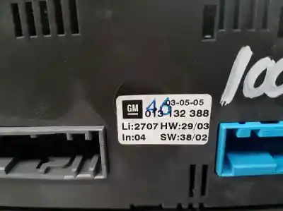 Second-hand car spare part climate control for opel meriva cosmo oem iam references 13132388  