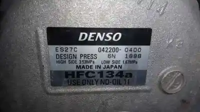 Second-hand car spare part air conditioning compressor for lexus ct 200h oem iam references es27c  0422000400